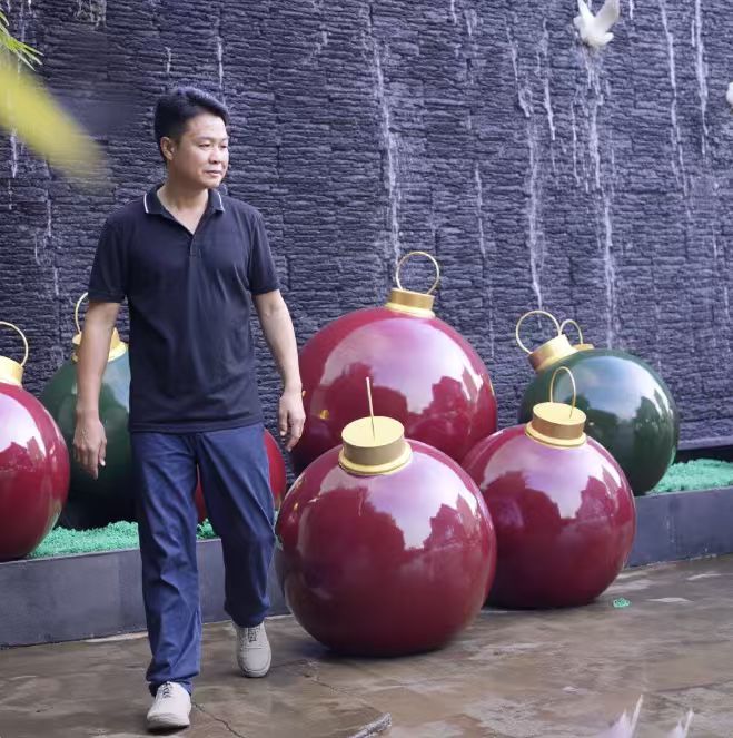 big ornament balls for outside big ornament balls for outside