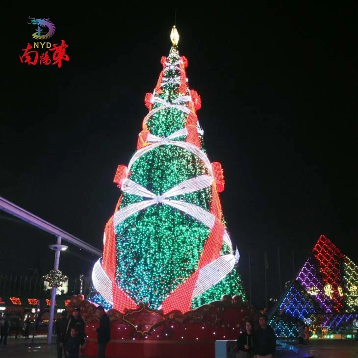 Illuminated Ribbon Christmas Tree Illuminated Ribbon Christmas Tree