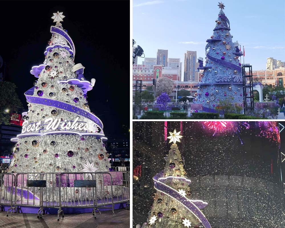 30 foot Outdoor Christmas tree for Hotel 30 foot Outdoor Christmas tree for Hotel