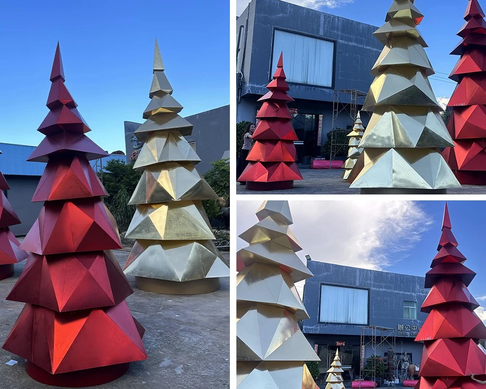 custom mirror acrylic christmas tree sculpture custom mirror acrylic christmas tree sculpture