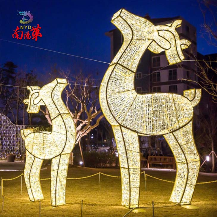 large outdoor light up ornaments large outdoor light up ornaments